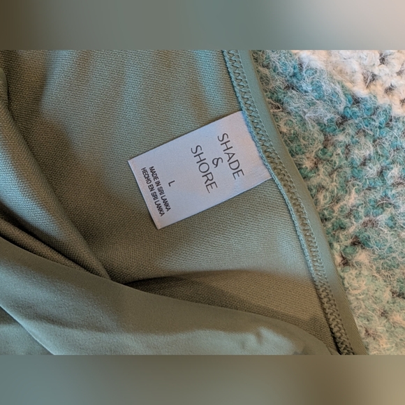NWT Shade & Shore Olive Green Bikini Bottom Size 12/14 - Picture 3 of 5